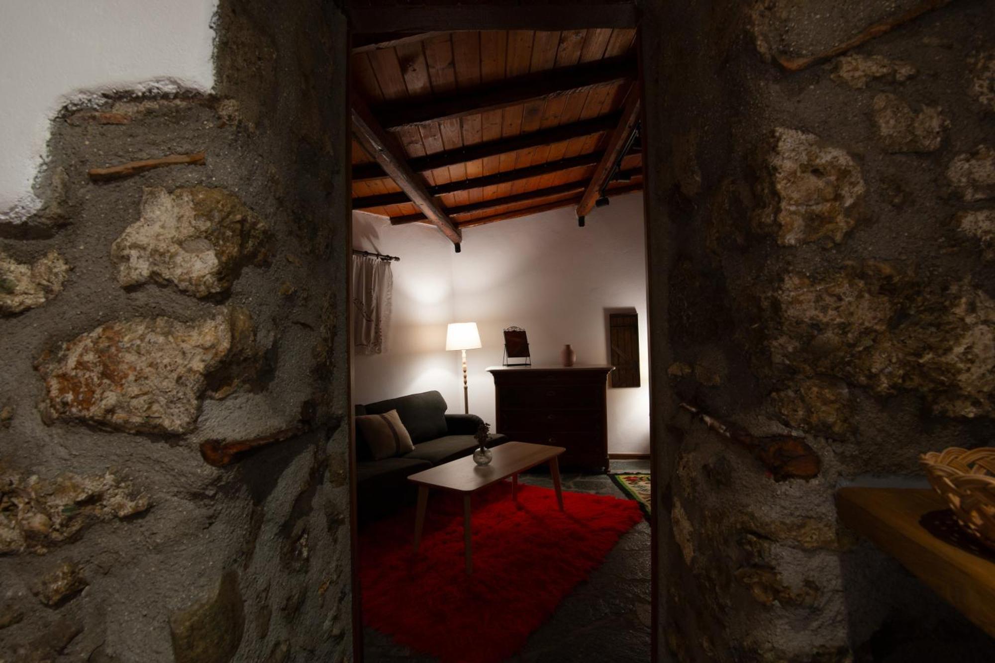 Fteri Stone House In Platanos, Akrata Apartment Bagian luar foto