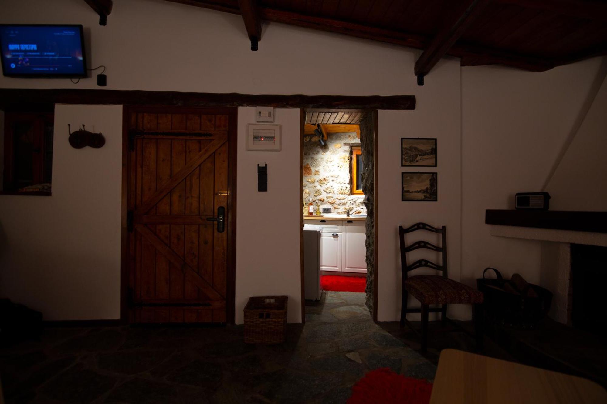 Fteri Stone House In Platanos, Akrata Apartment Bagian luar foto